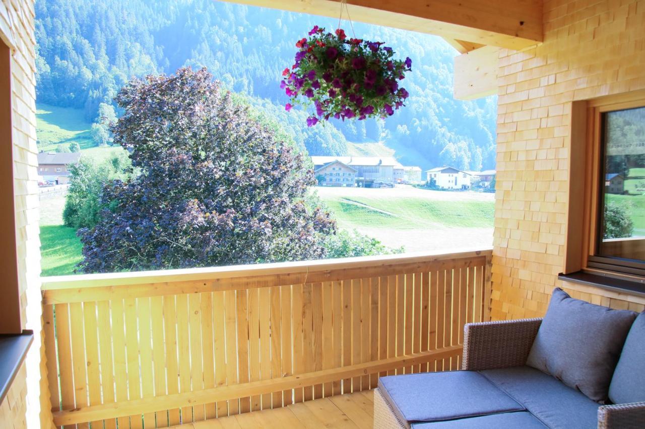 Apartament Haus Bergquell Au (Vorarlberg) Zewnętrze zdjęcie